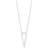 Thomas Sabo Glam & Soul Triangle Necklace - Silver/Diamonds
