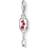 Thomas Sabo Charm Club Lantern Charm - Silver/Red