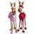 Medusa Copenhagen Mr & Mrs Rudolf 2009 Julepynt 17cm 2stk