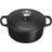 Le Creuset Svart Signature Rund med lock 1.8 L 18 cm