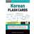 Korean Flash Cards Kit (Kort, 2015)
