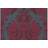 Cole & Son Wyndham Designtapete von Red Slate rosso