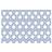 Cole & Son Hicks Hexagon Wallpaper Contemporary Collection Blue 66/8054 Roll