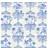 Cole & Son Rousseau Wallpaper Folie Collection cobalt blue 99/9037 Roll