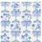 Cole & Son Tapete Rousseau von Cobalt Blue bleu