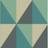 Cole & Son Tapete Apex Grand von Teal turquoise