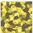 Cole & Son Designtapete Puzzle von and Yellow/ Black giallo