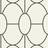 Cole & Son Riviera Wallpaper Geometric Ii Collection Black White 105/6026 Roll