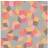 Cole & Son Puzzle Wallpaper Geometric II Collection Pink Orange 105/2010 Roll