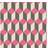 Cole & Son Delano Wallpaper Geometric Collection Pink Black 105/7033 Roll