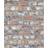 Grandeco DUTCH WALLCOVERINGS Papel de Pared Diseño de Ladrillos Decoración Hogar Color Rojo, Multicolor, Blanco y mas