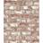 Grandeco Carta da Parati Motivo Mattoni Rosso EW3102 Dutch Wallcoverings