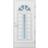Kaski Soldrömmar Milano Ytterdörr Klarglas S 0502-Y H, V (90x200cm)