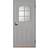 Kaski Classic Rättvik Ytterdörr Klarglas S 2502-B H (100x210cm)