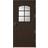 Kaski Classic Rättvik Ytterdörr Klarglas S 8005-Y20R V (90x200cm)