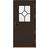 Kaski Classic Uppsala Ytterdörr Crepiglas S 8005-Y20R V (90x200cm)