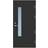 Kaski Soldrömmar Bergamo Ytterdörr Klarglas S 7502-B H (100x210cm)