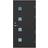 Kaski Soldrömmar Pisa Ytterdörr Klarglas S 7502-B V (90x210cm)