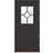 Kaski Classic Uppsala Ytterdörr Crepiglas S 7502-B V (90x210cm)