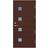 Kaski Soldrömmar Torino Ytterdörr Klarglas S 7010-Y70R V, H (90x210cm)