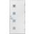 Kaski Soldrömmar Pisa Ytterdörr Klarglas S 0502-Y V (100x210cm)