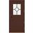 Kaski Classic Uppsala Ytterdörr Crepiglas S 7010-Y70R V (90x200cm)