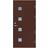 Kaski Soldrömmar Pisa Ytterdörr Klarglas S 7010-Y70R V (90x200cm)