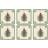 Spode Pimpernel Christmas Tree Glasbrik 6stk
