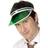 Smiffys Poker Visor Green