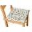 Dekoria 122-02 Ulrik Stolsdyna Cream/Red/Green (40x40cm)