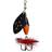 Myran Wipp 10g Svart orange/svart