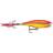 Rapala Skitter Pop 5cm Steel Gold Fluo Red SGFR