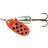 Blue Fox Vibrax Hot Pepper 1 Red/Black/Silver RBS