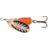 Blue Fox Vibrax Fluo 3 Copper Fire Red CFR