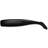 Lunker City Shaker Shad 15cm Black 5-pack