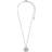 Pilgrim Sagittarius Necklace - Silver/Transparent