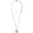 Pilgrim Scorpio Necklace - Silver/Transparent