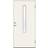 Swedoor Nile Ytterdörr Klarglas S 5020-R90B V (100x200cm)