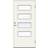 Swedoor Elbe Ytterdörr Klarglas S 9000-N H (100x210cm)
