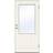 Swedoor Como Ytterdörr Klarglas S 9000-N V (90x210cm)