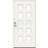 Swedoor Square Ytterdörr Klarglas S 9000-N H (90x200cm)