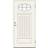 Swedoor Chopin Ytterdörr Klarglas S 9000-N H (100x200cm)