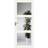 Swedoor Purity GW03L Inderdør S 0502-Y H (82.5x204cm)