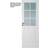 Swedoor Compact SP6 Innerdörr Klarglas S 0502-Y H (72.5x204cm)