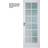 Swedoor Compact SP12 Inderdør Klart glas S 0502-Y V (82.5x204cm)
