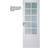 Swedoor Style SP10 Innerdörr Klarglas S 0502-Y H (82.5x204cm)