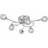 Cottex Excel Chrome/Crystal Loftplafond 75cm