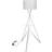 vidaXL White 3 Legs Gulvlampe
