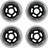 Powerslide Freeway 80mm 82A 4-pack