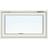 SP Fönster Balans PLUS 09-08 Aluminium Överkantshängt 3-glasfönster 90x80cm